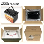 LIFEPO4 BATTERY PACK SERIES 12V 100Ah - Image 7