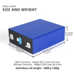 Lifepo4 Battery Cell EVE MB31 M6 - Image 5