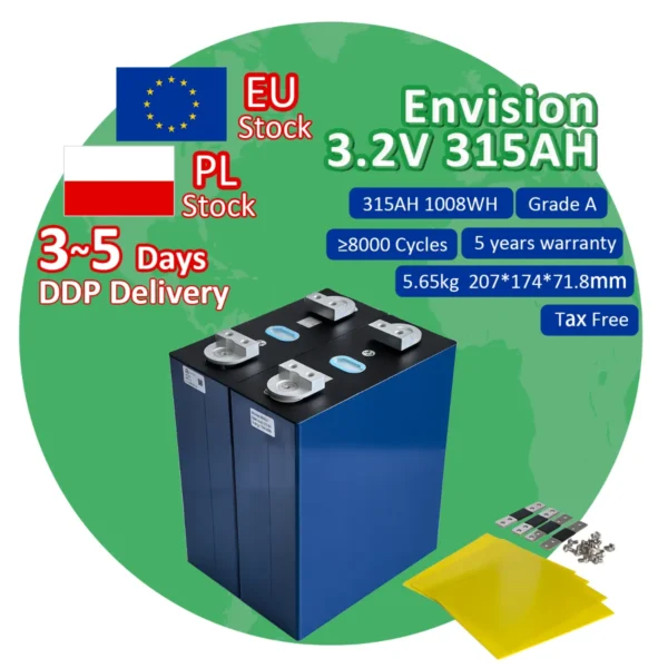 Lifepo4 Battery Cell Envision 315