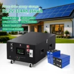 51.2V 16kWh Stacked LiFePO₄ Battery | EU Stock | Home Energy Storage A2