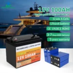 12V 100Ah LiFePO₄ Battery | EU Stock | Deep Cycle Battery