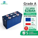 EVE MB56 628Ah 3.2V LiFePO₄ Prismatic Battery Cell | Grade A | ESS Grade | EU Stock | Home Energy Storage