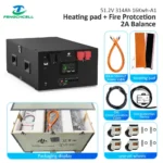 51.2V 16kWh Stacked LiFePO₄ Battery | EU Stock | Home Energy Storage A1 - Image 2