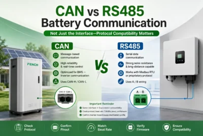 CAN vs RS485 Battery Communication