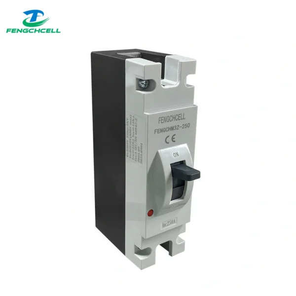 250A DC Battery Circuit Breaker MCCB for LiFePO4 Energy Storage Systems