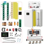 V3 16S 51.2V LiFePO4 Vertical DIY Battery Box Kit with JK BMS V19 | 15kWh Solar Storage Assembly Solution - Image 3