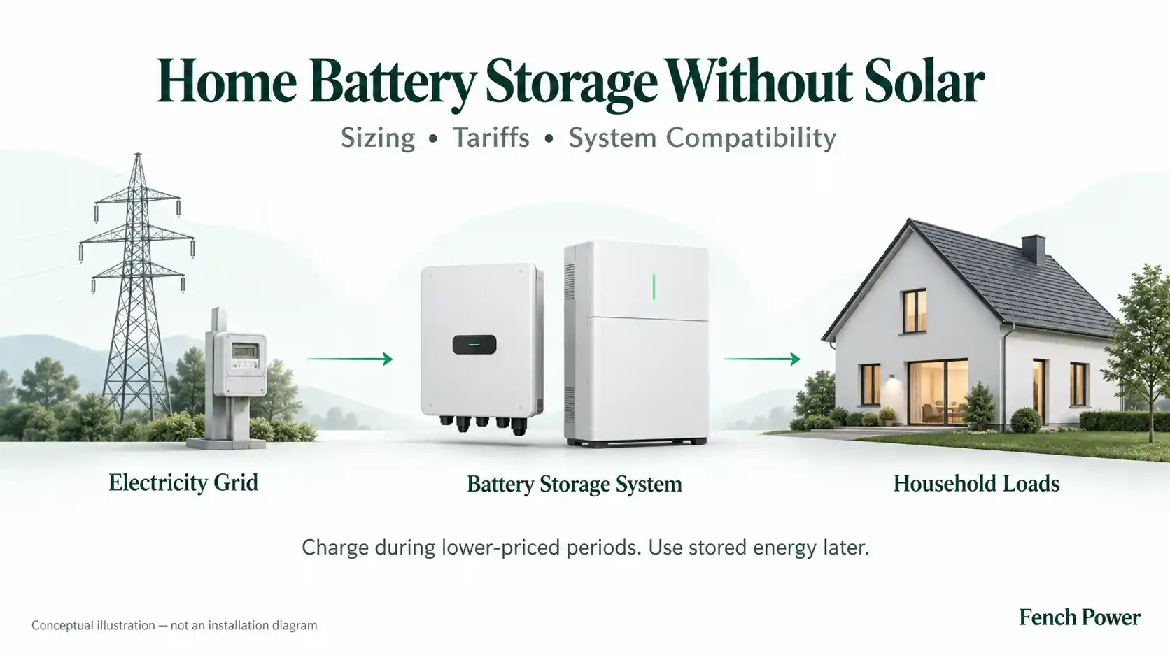 Home Battery Storage Without Solar